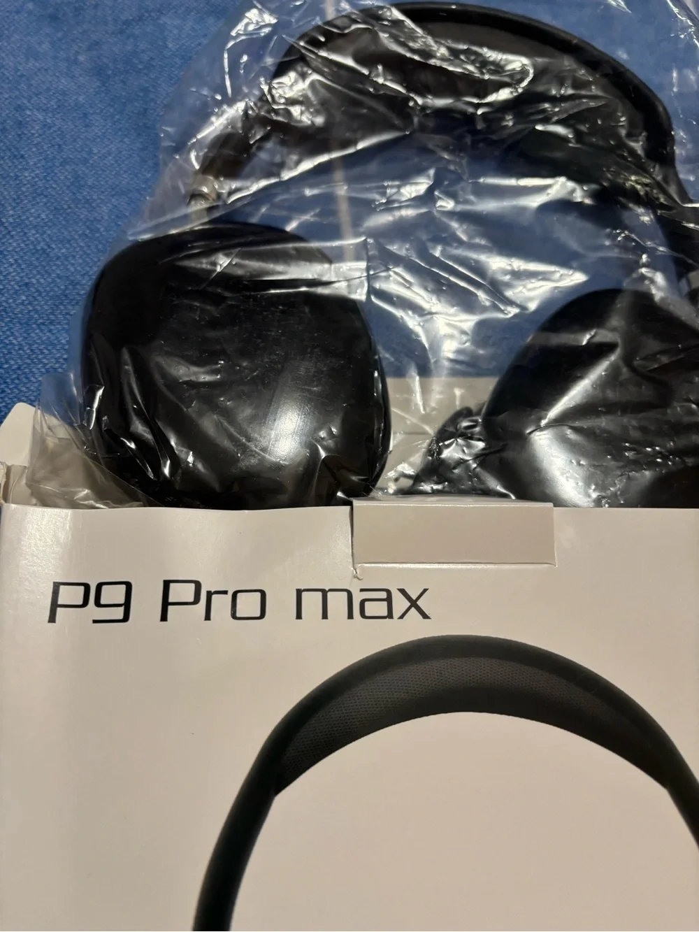 P9 Pro Max Black Wireless Headphones